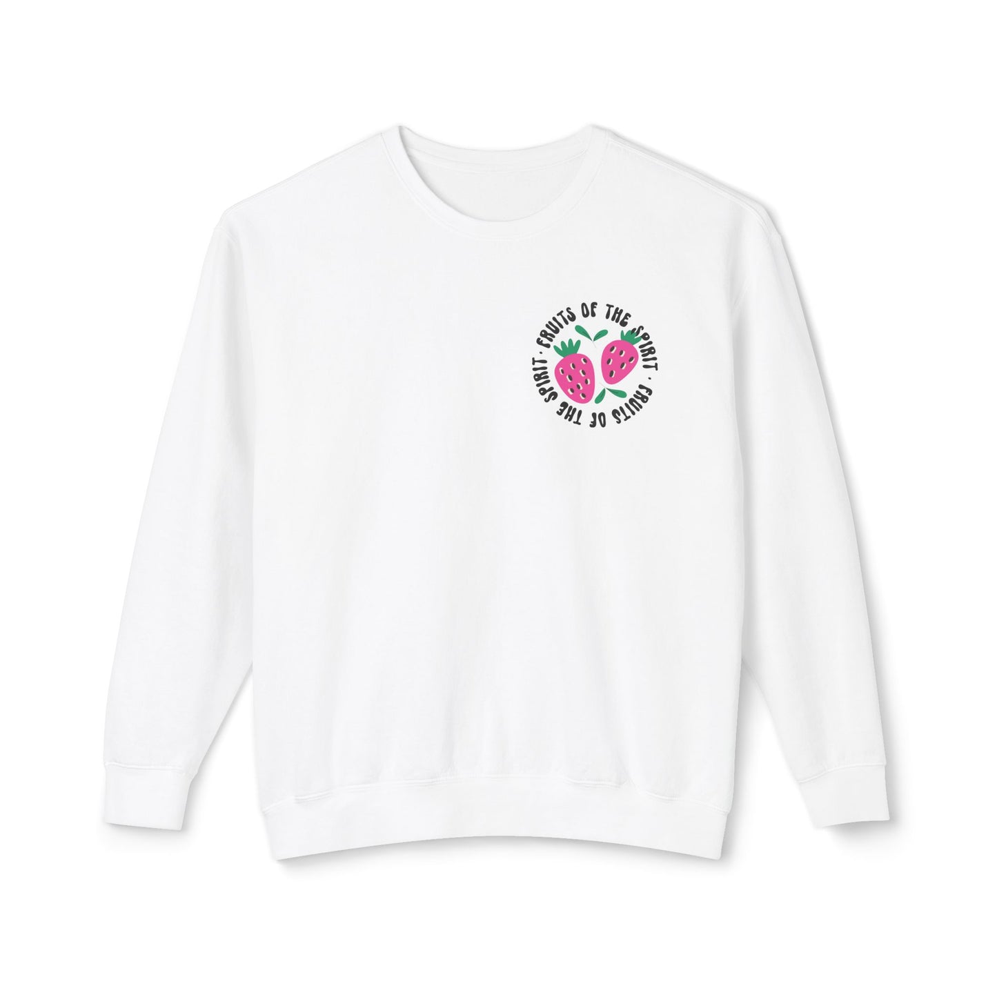 Fruits of the Spirit Lightweight Crewneck Sweatshirt Comfort Colors