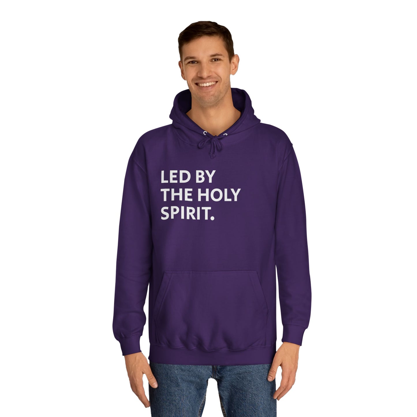 Led By The Holy Spirit Unisex Christian Unisex Hoodie Other Colors Kadosh Living