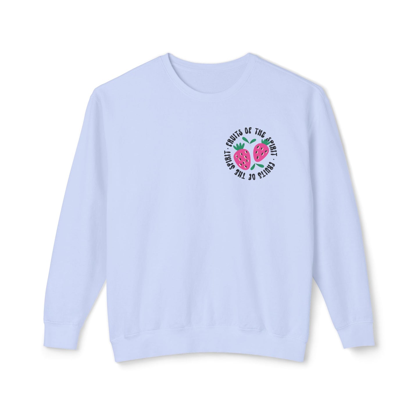 Fruits of the Spirit Lightweight Crewneck Sweatshirt Comfort Colors