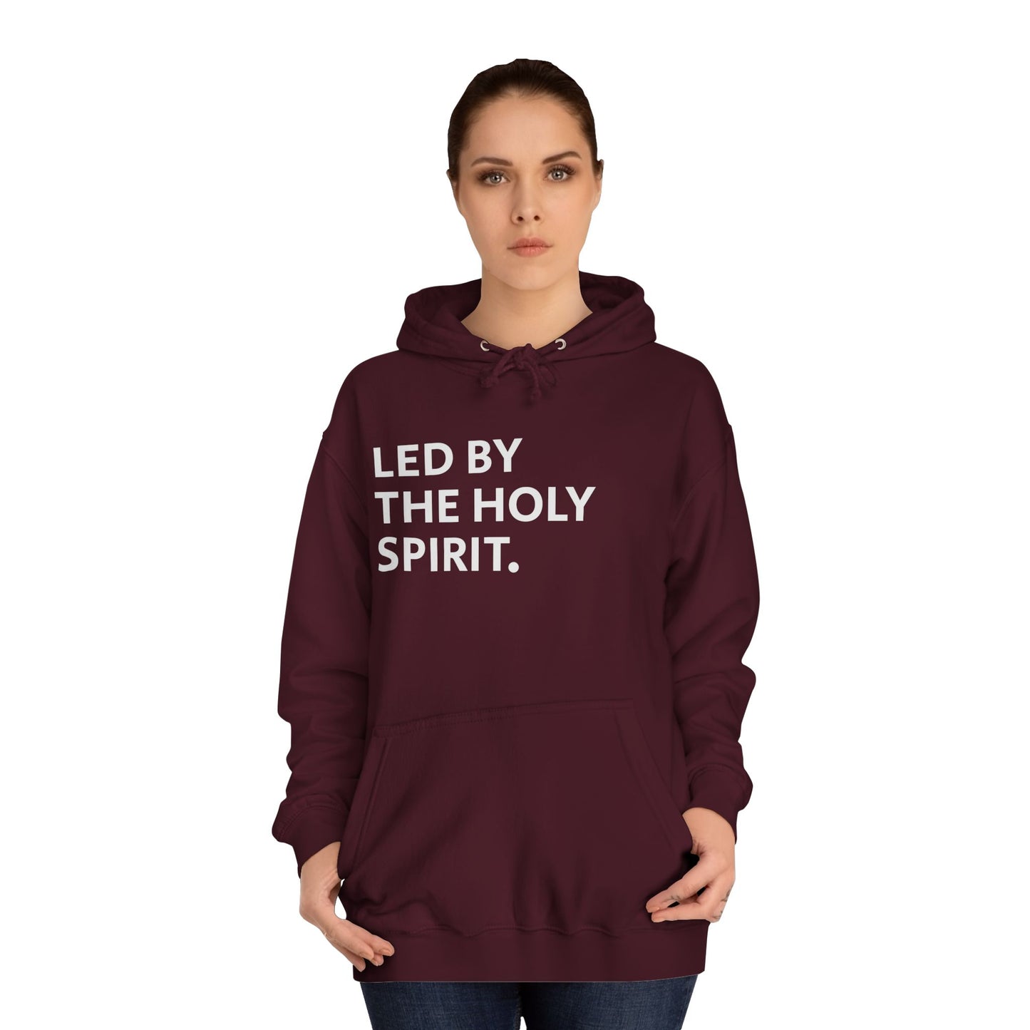 Led By The Holy Spirit Unisex Christian Unisex Hoodie Other Colors Kadosh Living