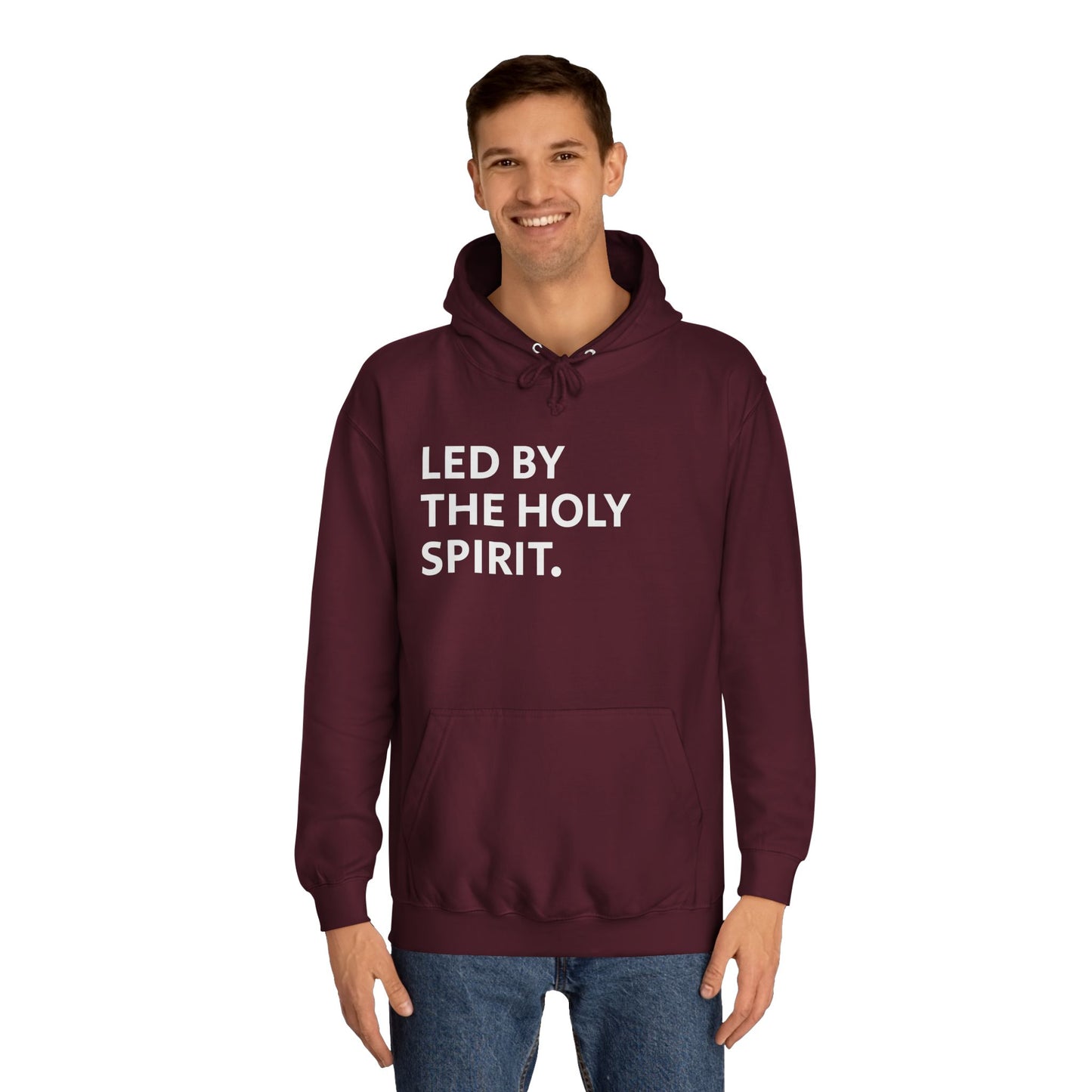 Led By The Holy Spirit Unisex Christian Unisex Hoodie Other Colors Kadosh Living