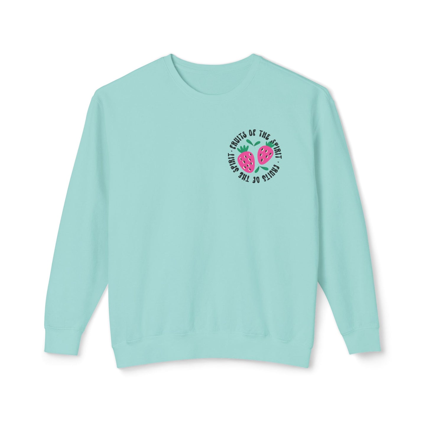 Fruits of the Spirit Lightweight Crewneck Sweatshirt Comfort Colors