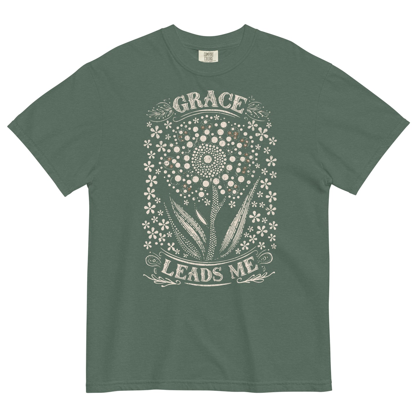 Grace Leads Me Women's Christian T-Shirt