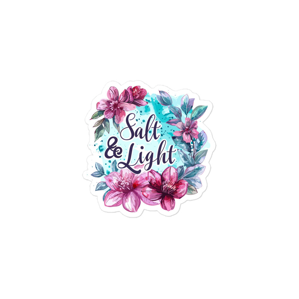 Salt and Light Christian Sticker Kadosh Living