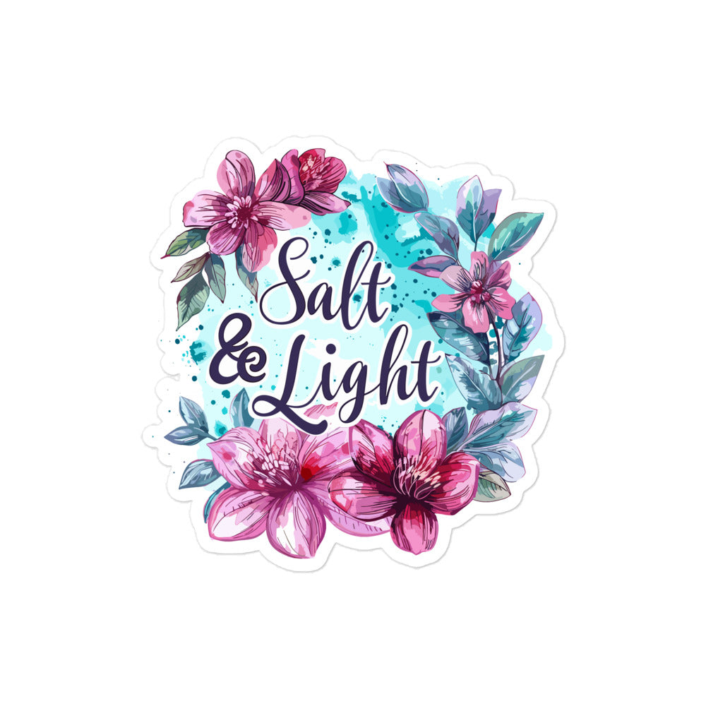 Salt and Light Christian Sticker Kadosh Living