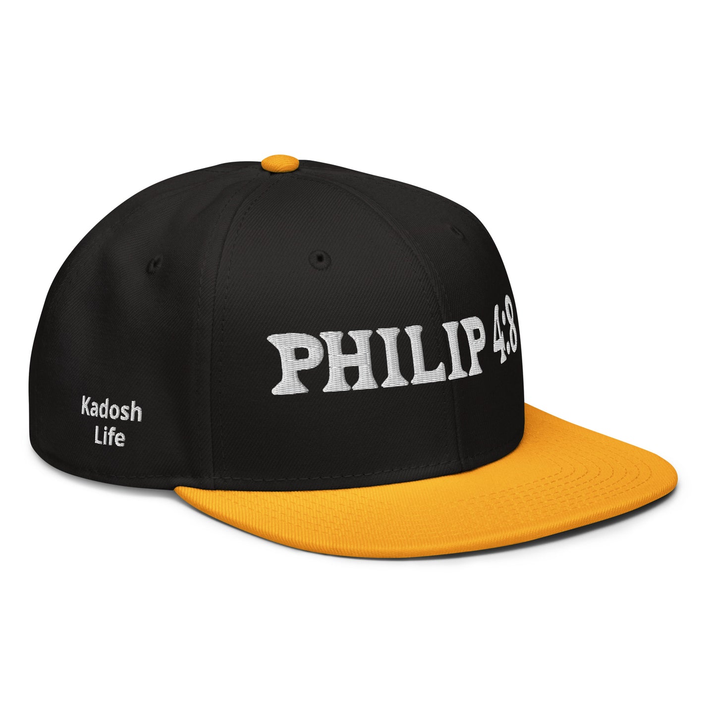 More colors For Phillipans 4:8 Hat Otto 125-978 Christian flat brim snapback hat for men and women bible verse hat Phillipans 4:8 Christian skateboard hat Bible verse Christian Gifts Christian Hats Flat Brim Hats Gift for him and her gifts for her gifts for him Hats religious gift Snapback hats Kadosh Life