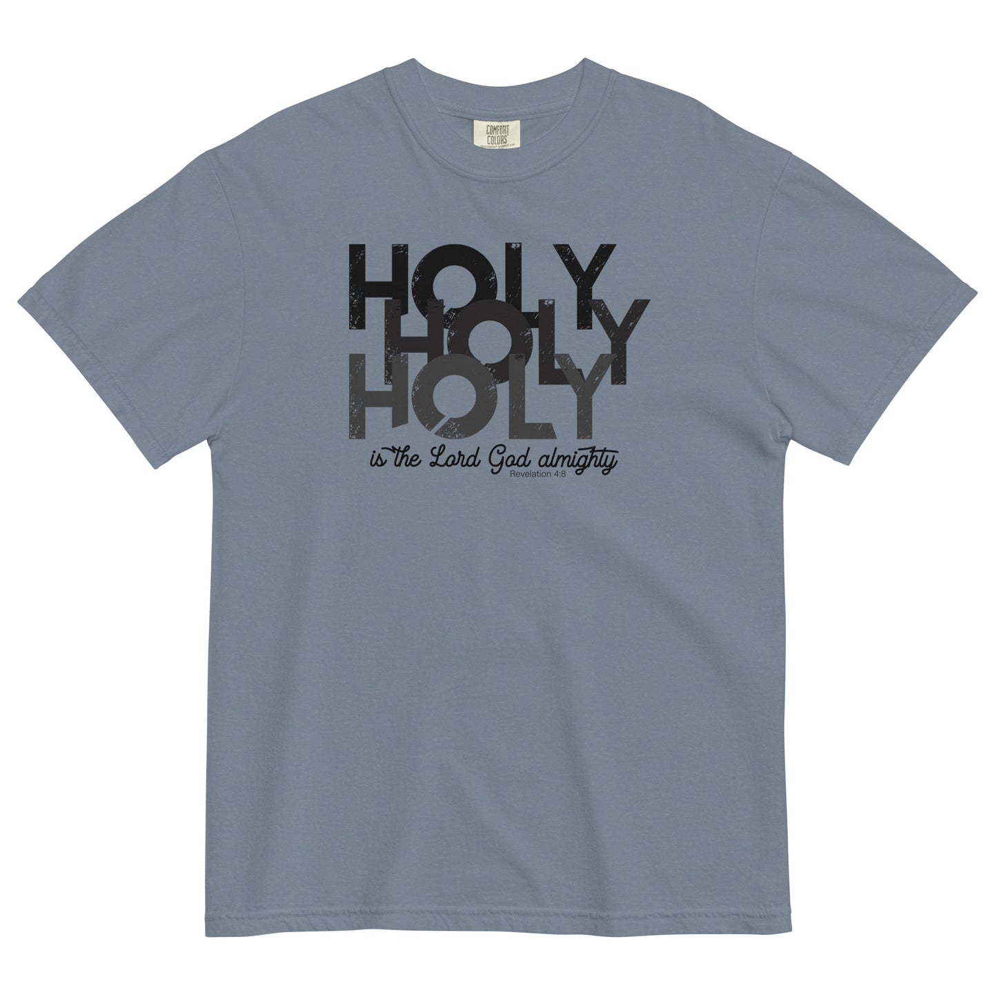 Holy Revelation 4:8 Men and Women's Christian T-Shirt Kadosh Life