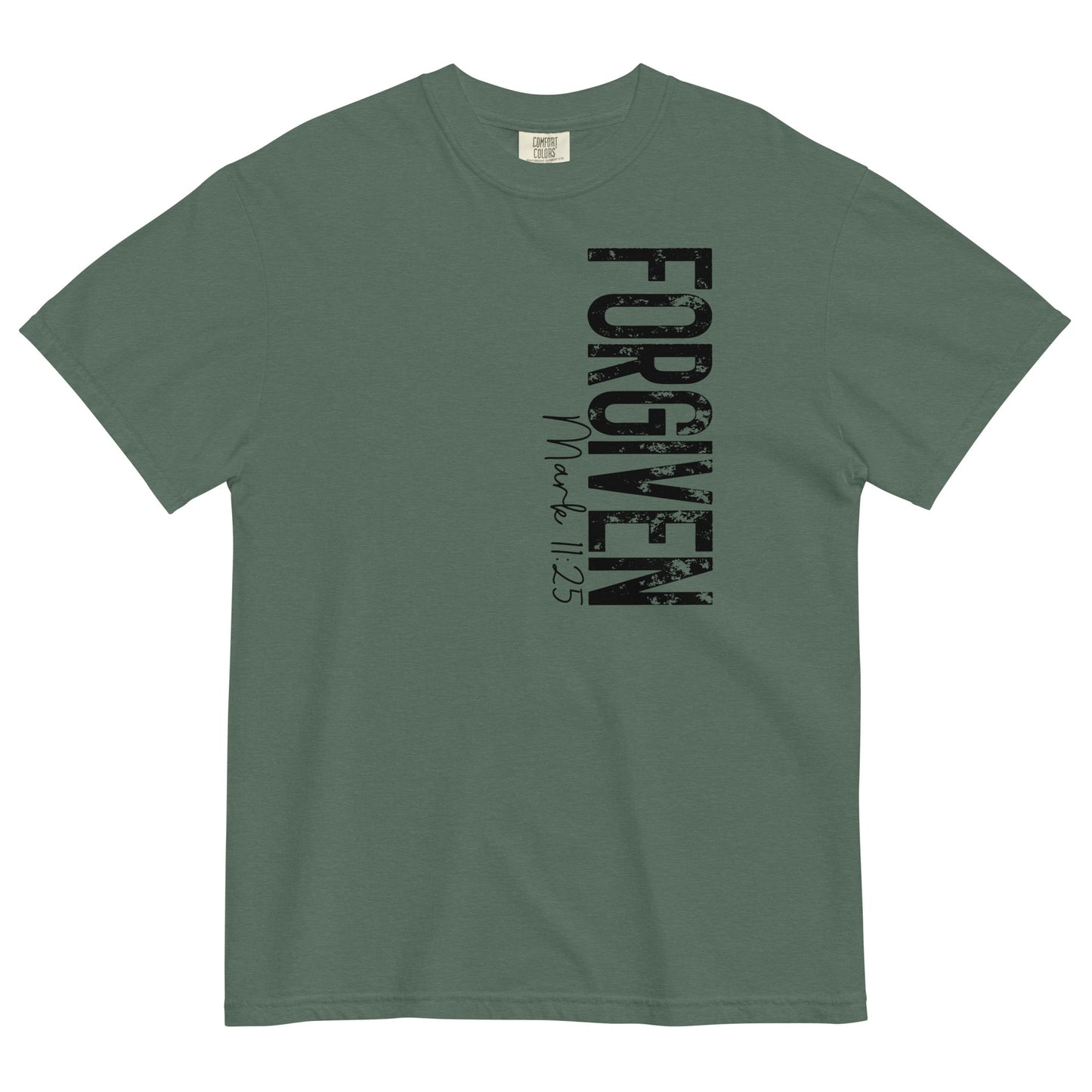 Forgiven Mark 11:25 Christian T-Shirt Kadosh Life