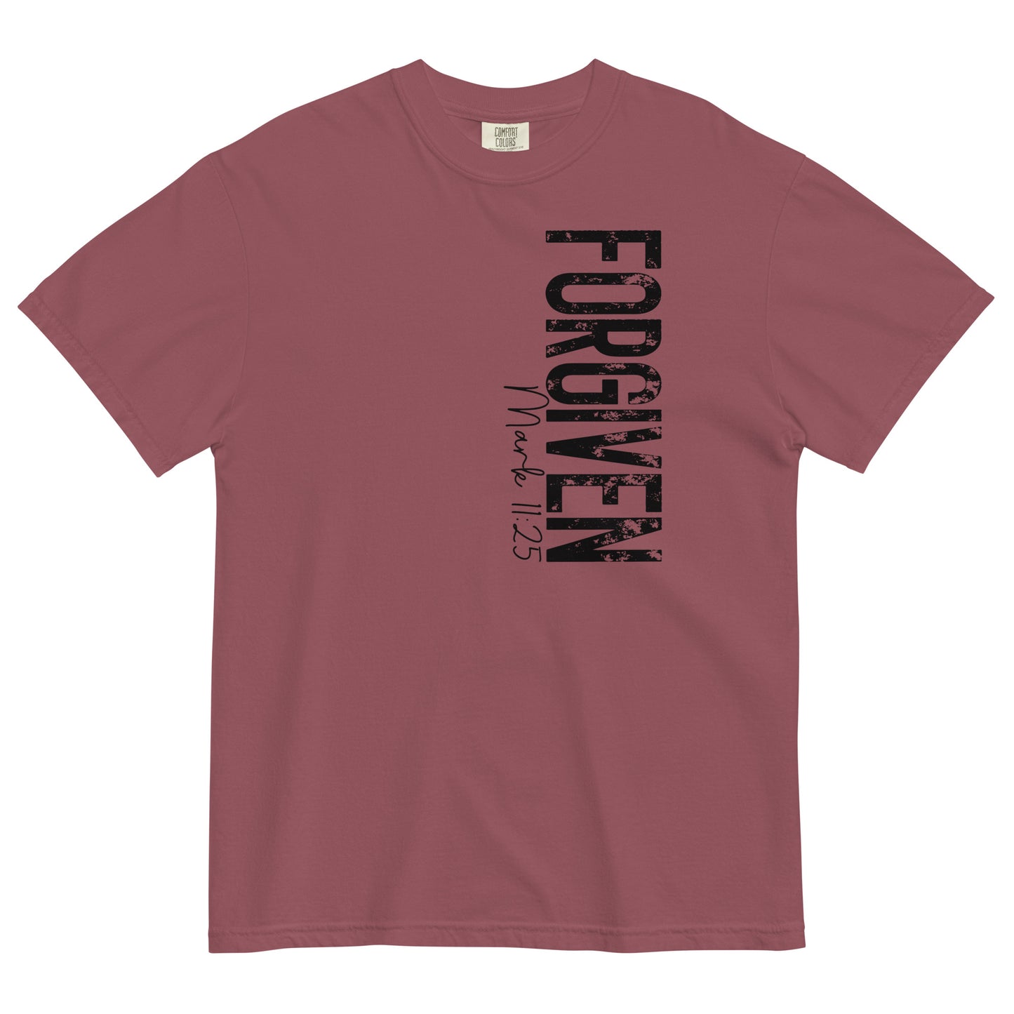Forgiven Mark 11:25 Christian T-Shirt Kadosh Life