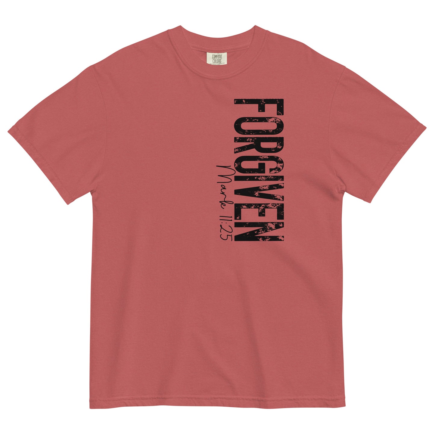 Forgiven Mark 11:25 Christian T-Shirt Kadosh Life