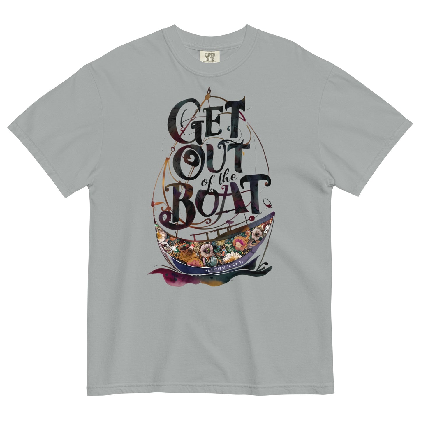 Get Out of the Boat Women's Christian T-Shirt Kadosh Life