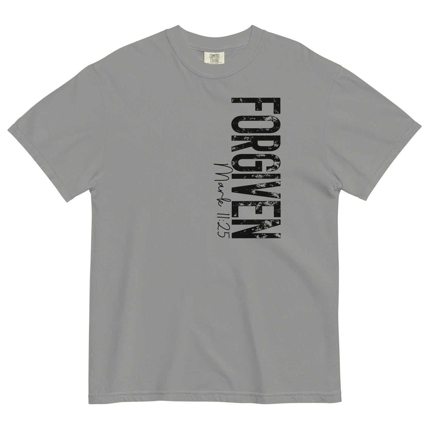 Forgiven Mark 11:25 Christian T-Shirt Kadosh Life