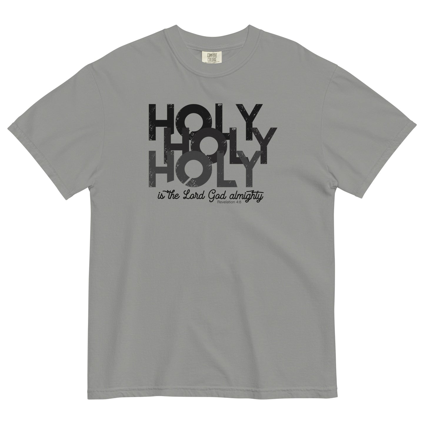 Holy Revelation 4:8 Men and Women's Christian T-Shirt Kadosh Life