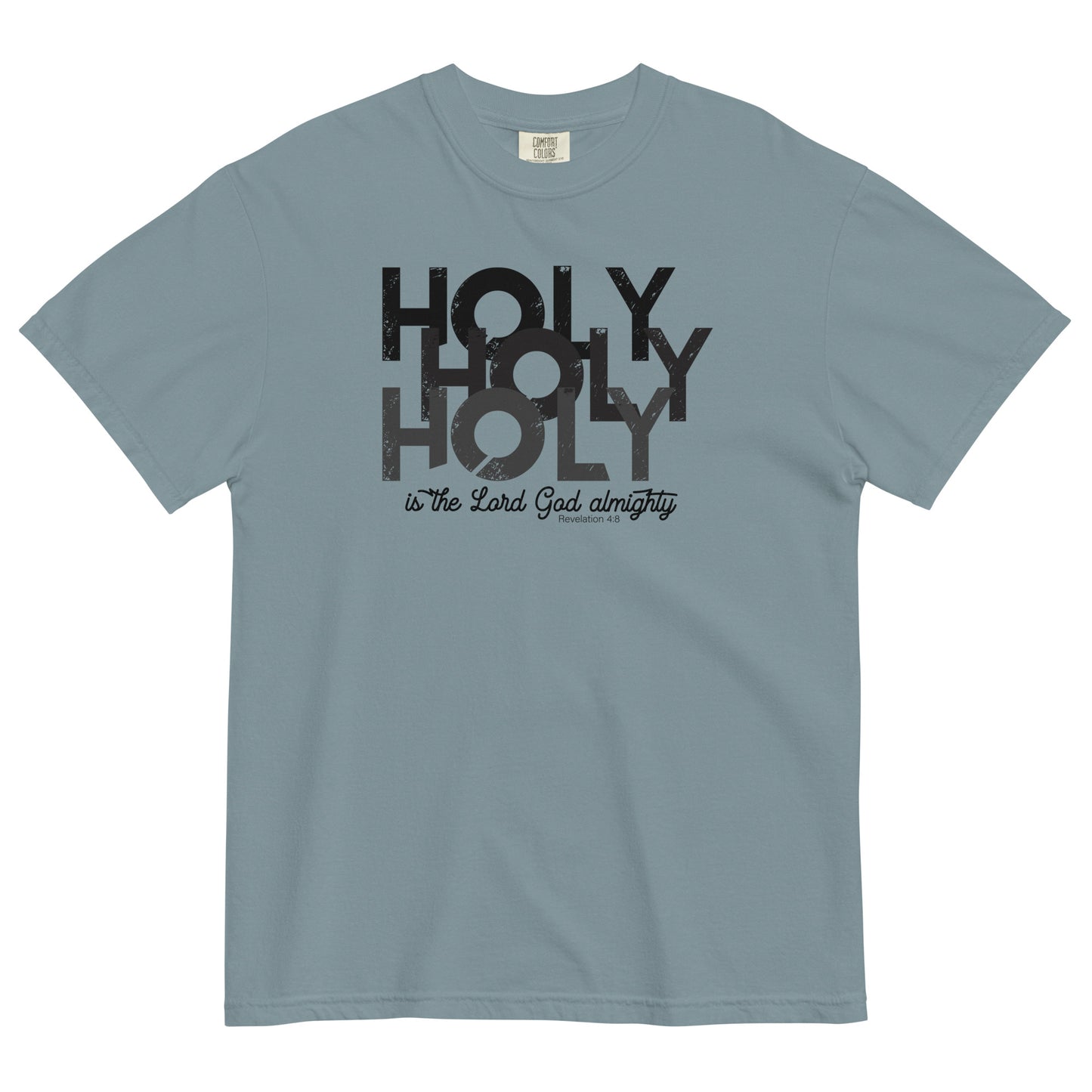 Holy Revelation 4:8 Men and Women's Christian T-Shirt Kadosh Life