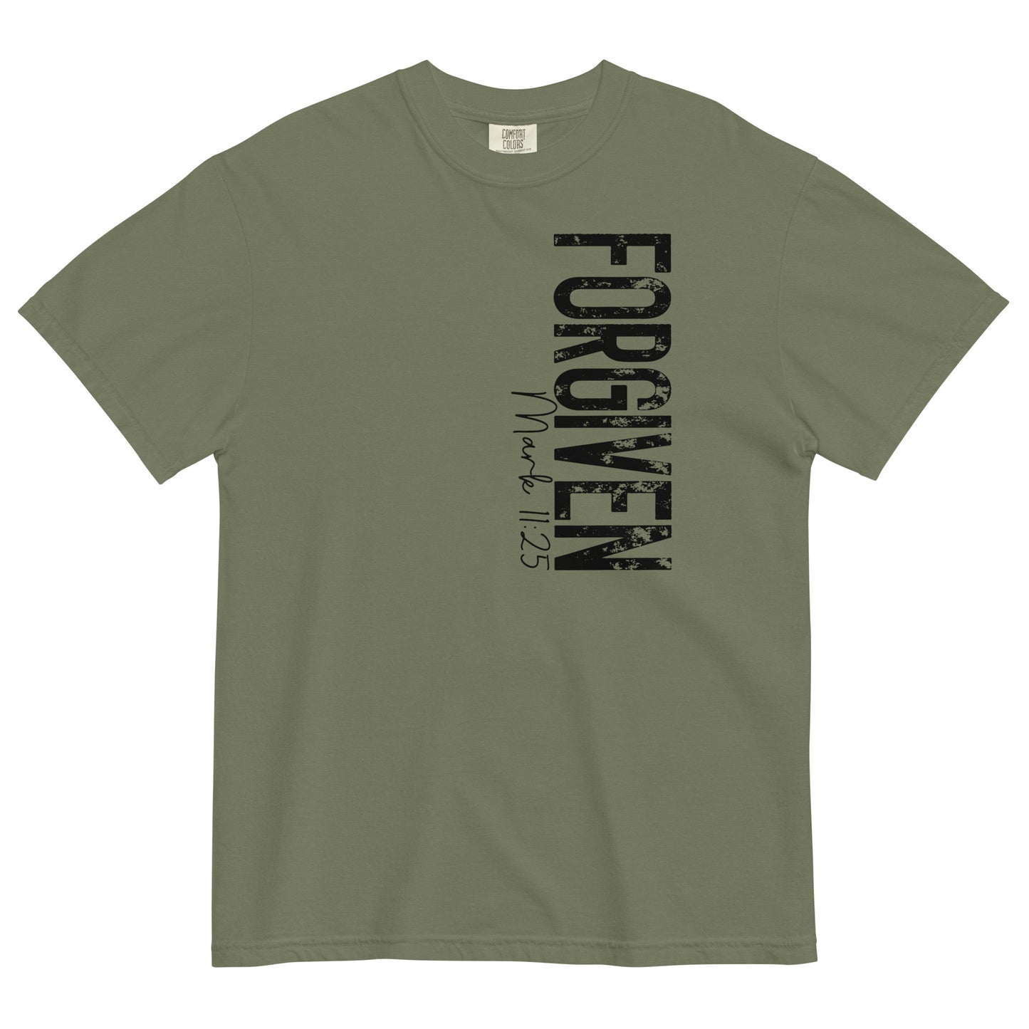 Forgiven Mark 11:25 Christian T-Shirt Kadosh Life