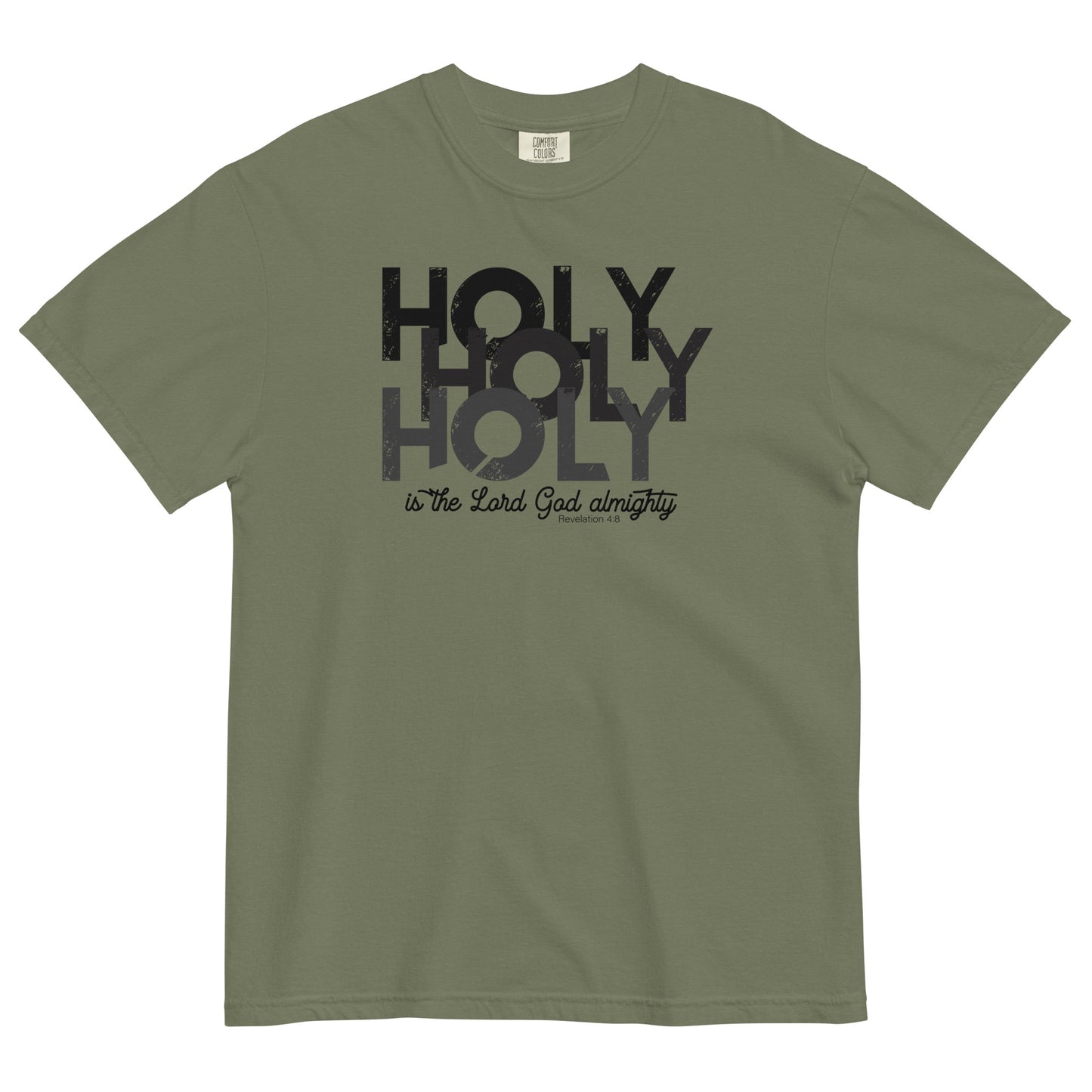 Holy Revelation 4:8 Men and Women's Christian T-Shirt Kadosh Life