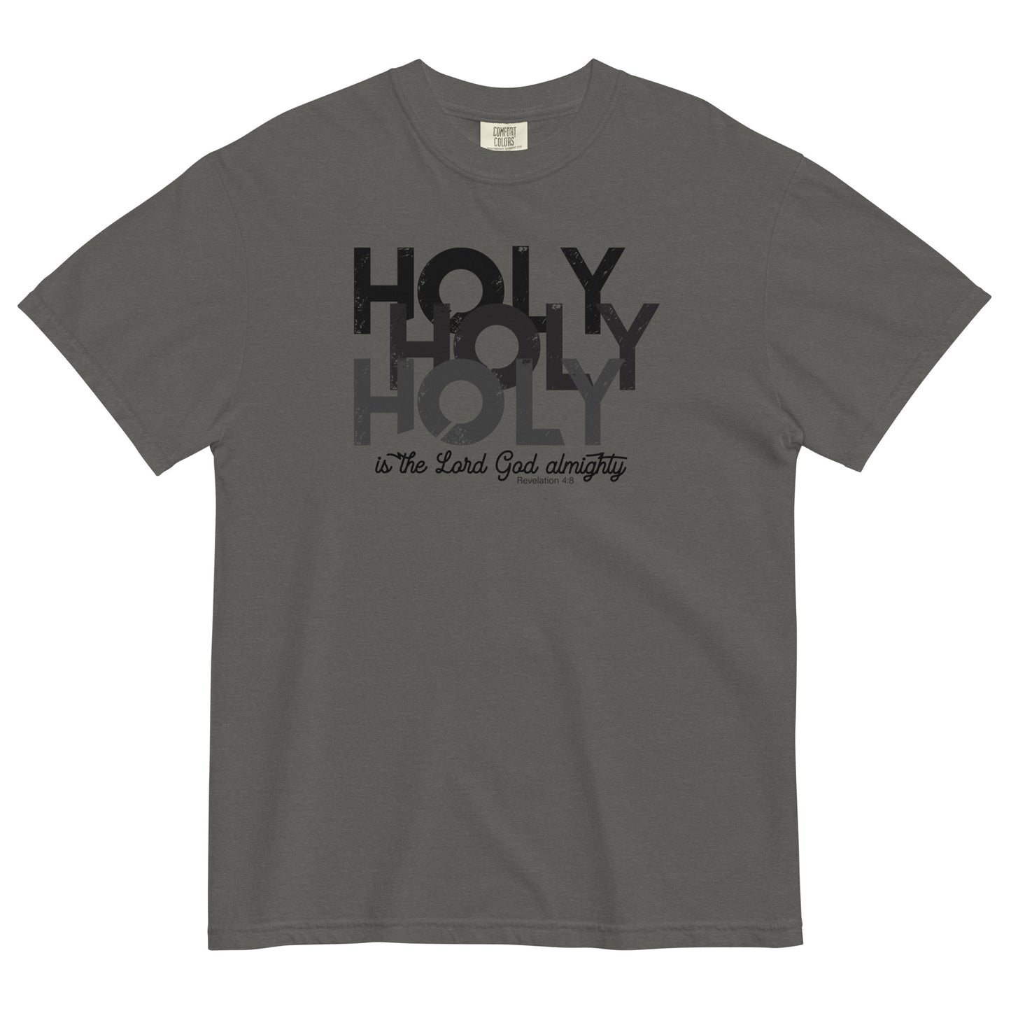 Holy Revelation 4:8 Men and Women's Christian T-Shirt Kadosh Life