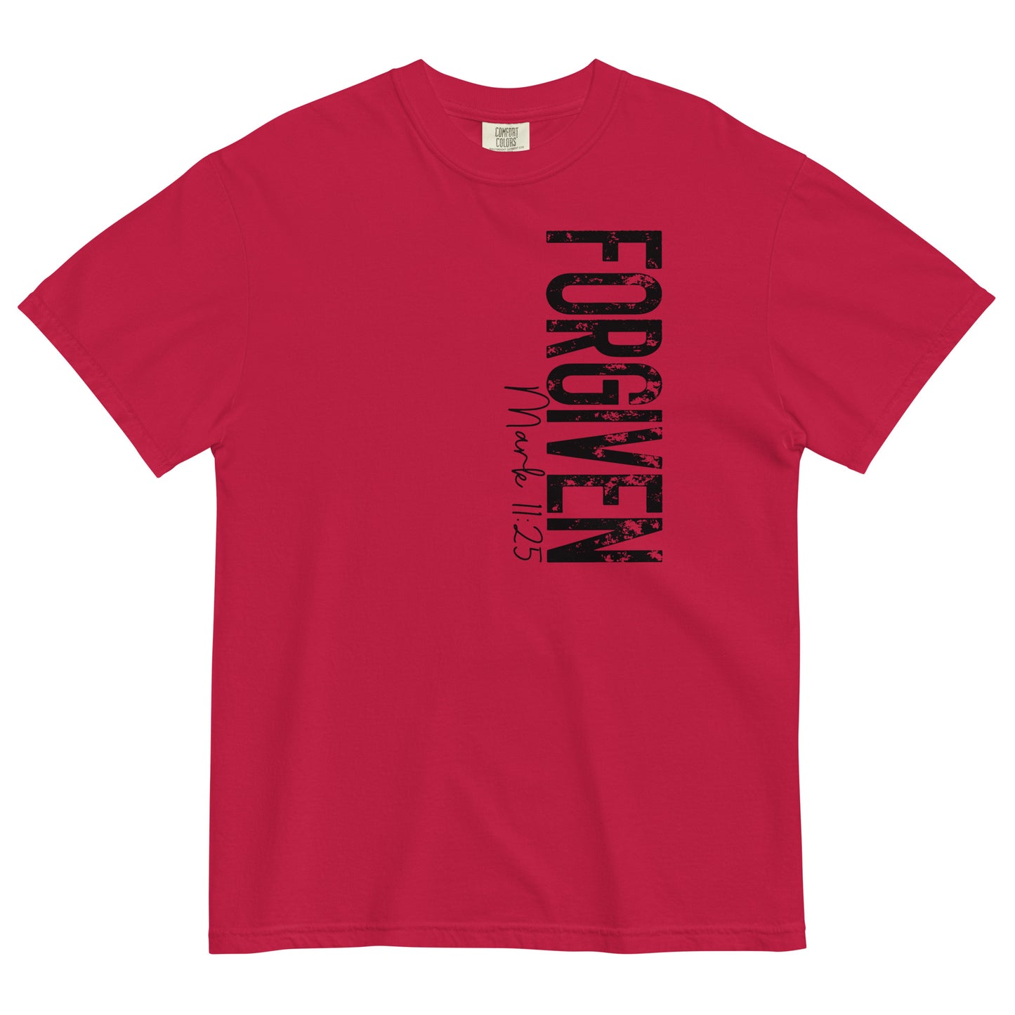 Forgiven Mark 11:25 Christian T-Shirt Kadosh Life