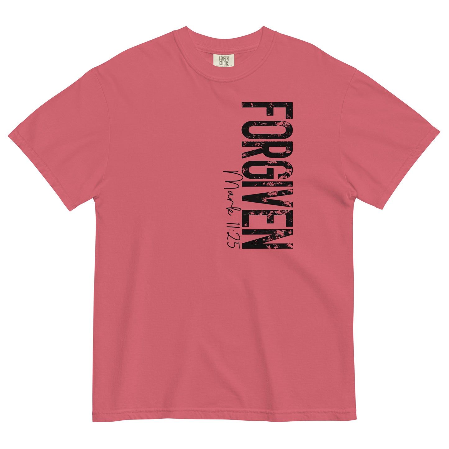 Forgiven Mark 11:25 Christian T-Shirt Kadosh Life