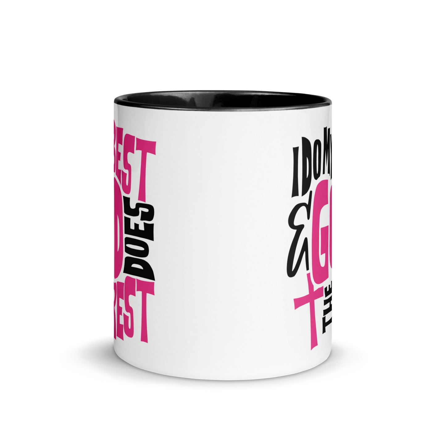 I Do My Best and God Does The Rest Christian Coffee Mug Kadosh Life