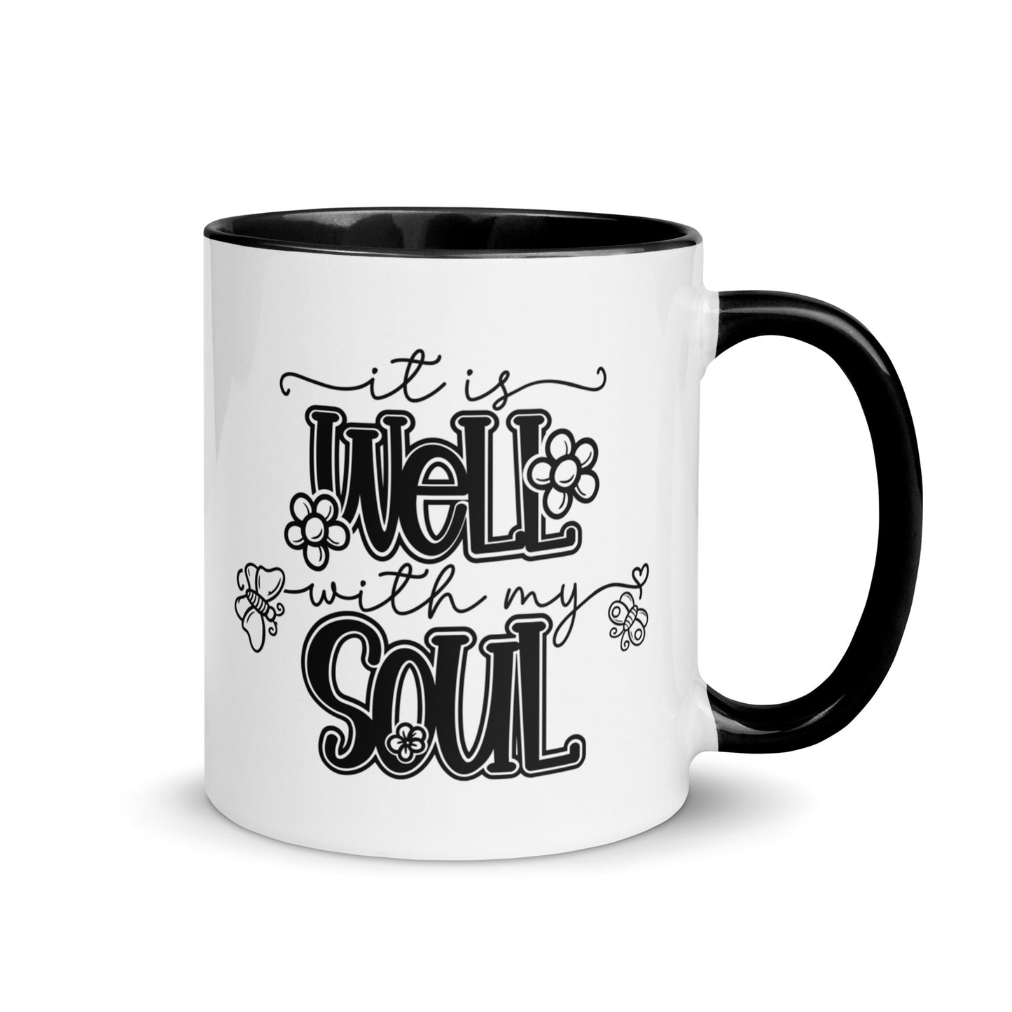 Faith And Inspirational Coffee Mug Gift It Is Well With My Soul Kadosh Life