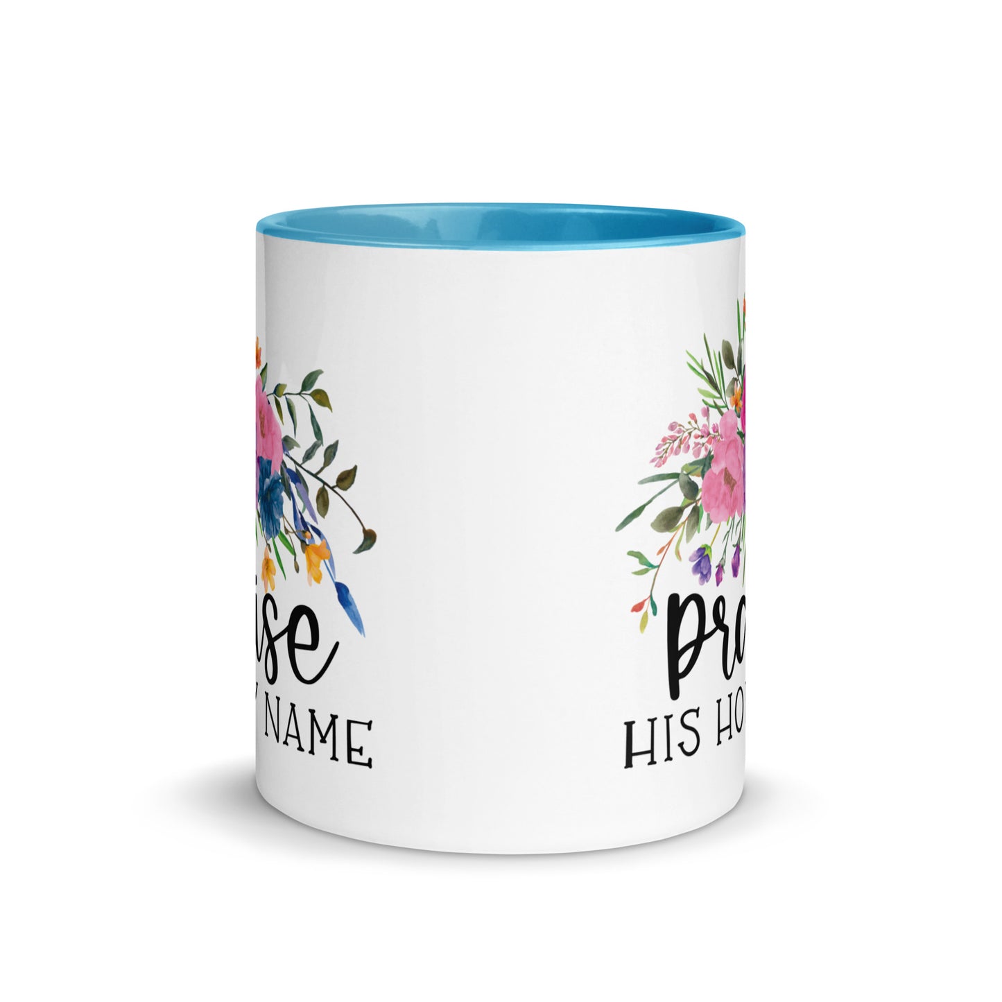 Praise His Holy Name Christian Coffee Mug Kadosh Living