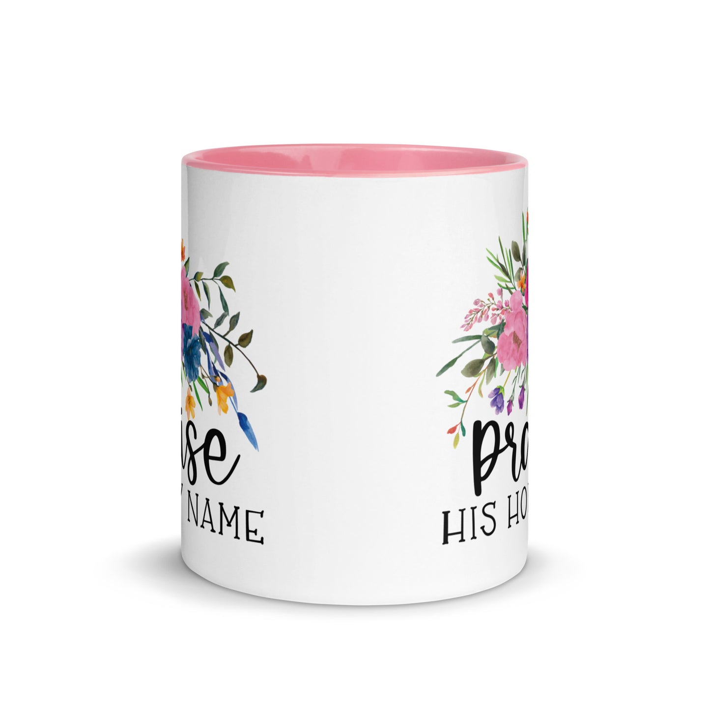 Praise His Holy Name Christian Coffee Mug Kadosh Living