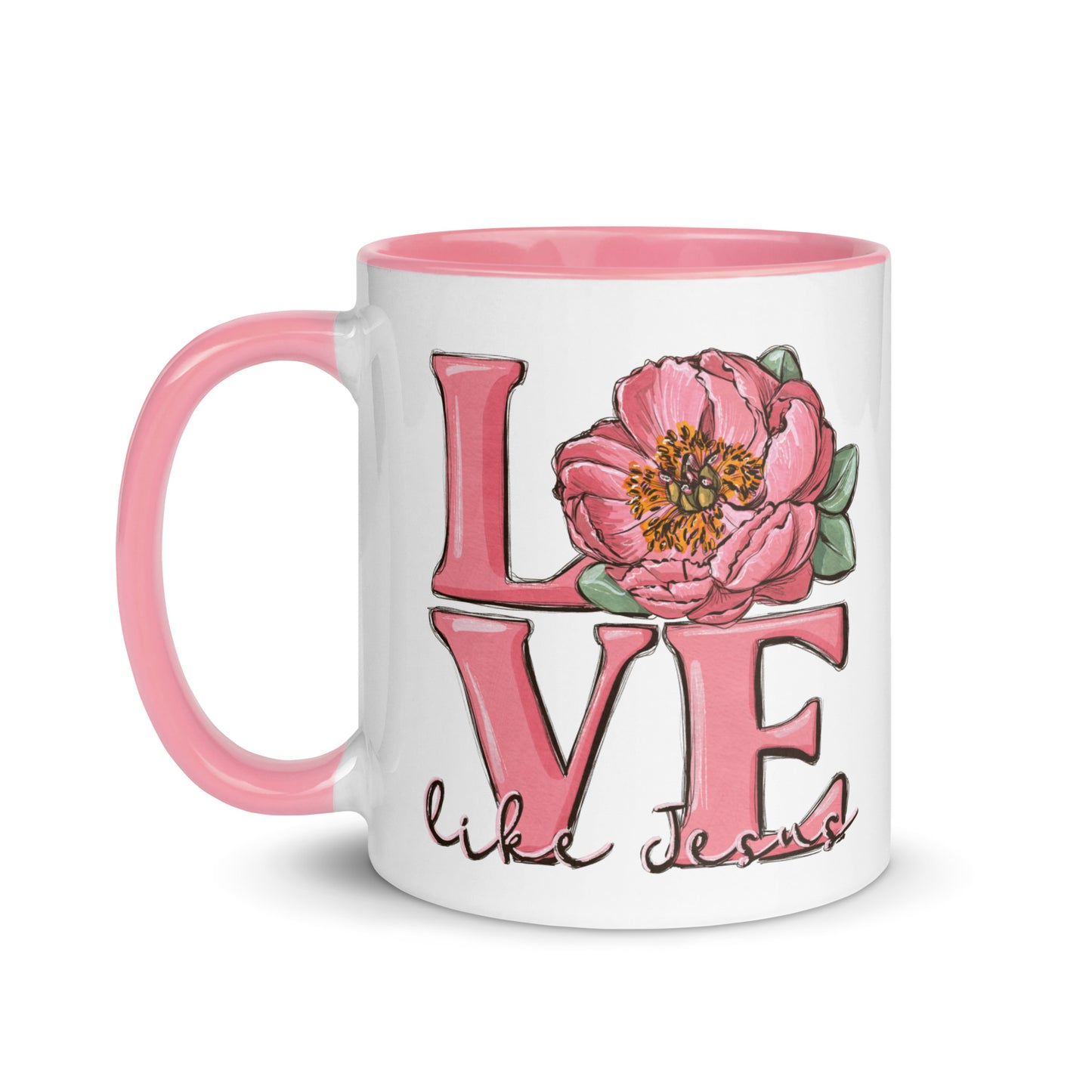 Love Like Jesus Christian Inspirational Coffee Mug Kadosh Living