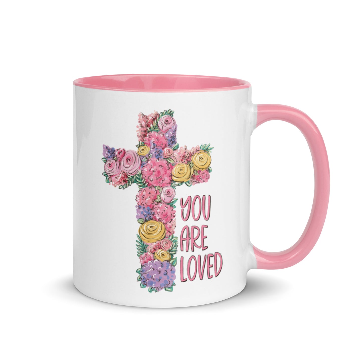 Christian Cross Faith Inspirational Coffee Mug Gift Default Title Kadosh Life