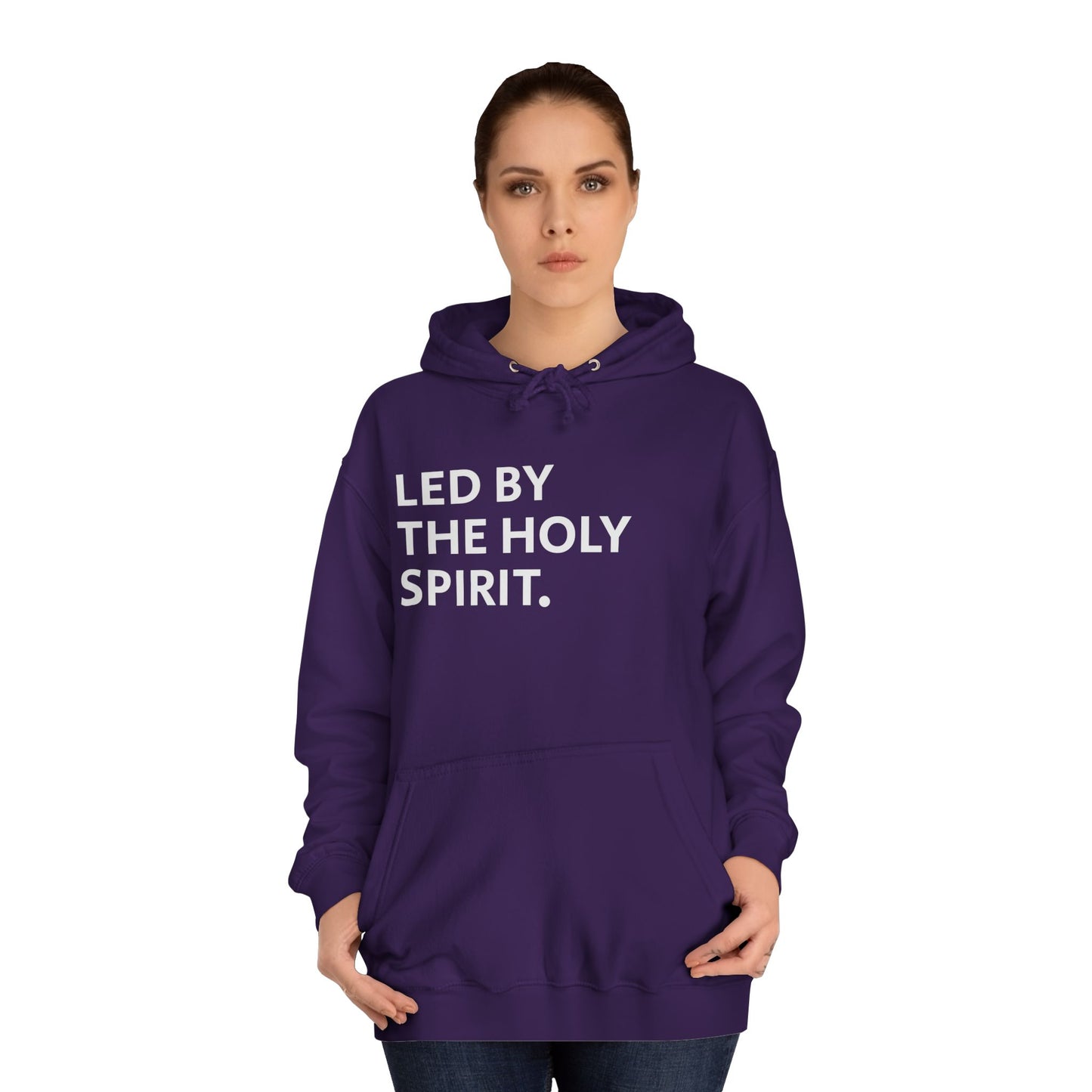 Led By The Holy Spirit Unisex Christian Unisex Hoodie Other Colors Kadosh Living