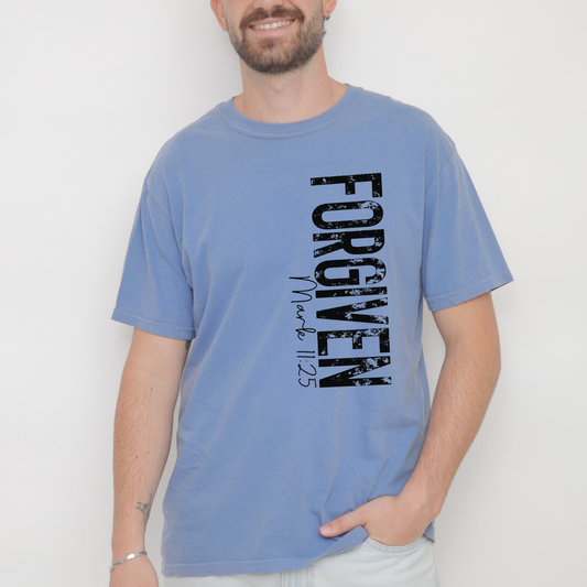 Forgiven Mark 11:25 Christian T-Shirt Kadosh Life