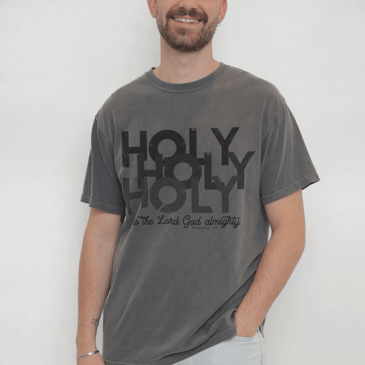 Holy Revelation 4:8 Men and Women's Christian T-Shirt Kadosh Life