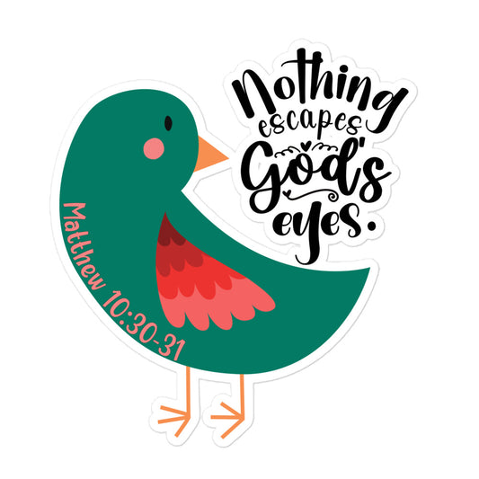 God's Eyes Sticker Stickers 5.5″×5.5″ Kadosh Life