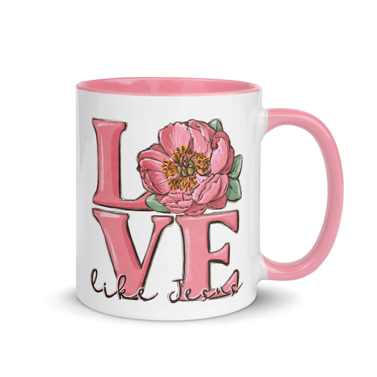 Love Like Jesus Christian Inspirational Coffee Mug Kadosh Living